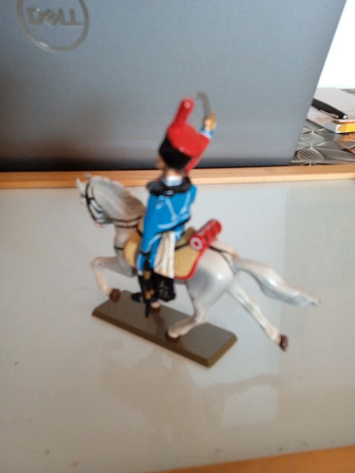 Cavalier de Napoléon en plomb collection Starlux - photo numéro 4