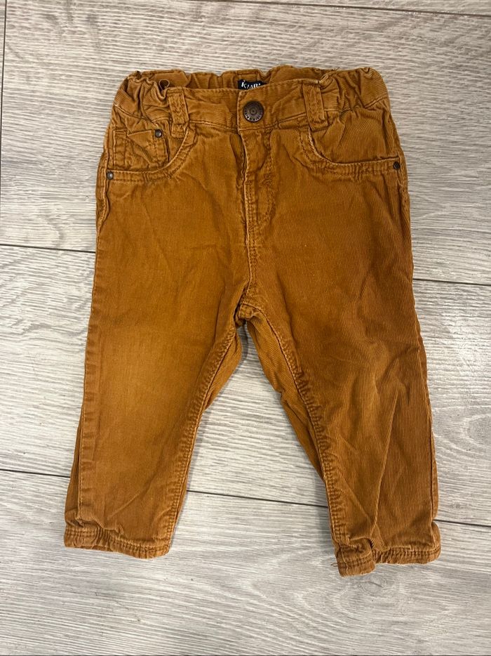 Pantalon velour