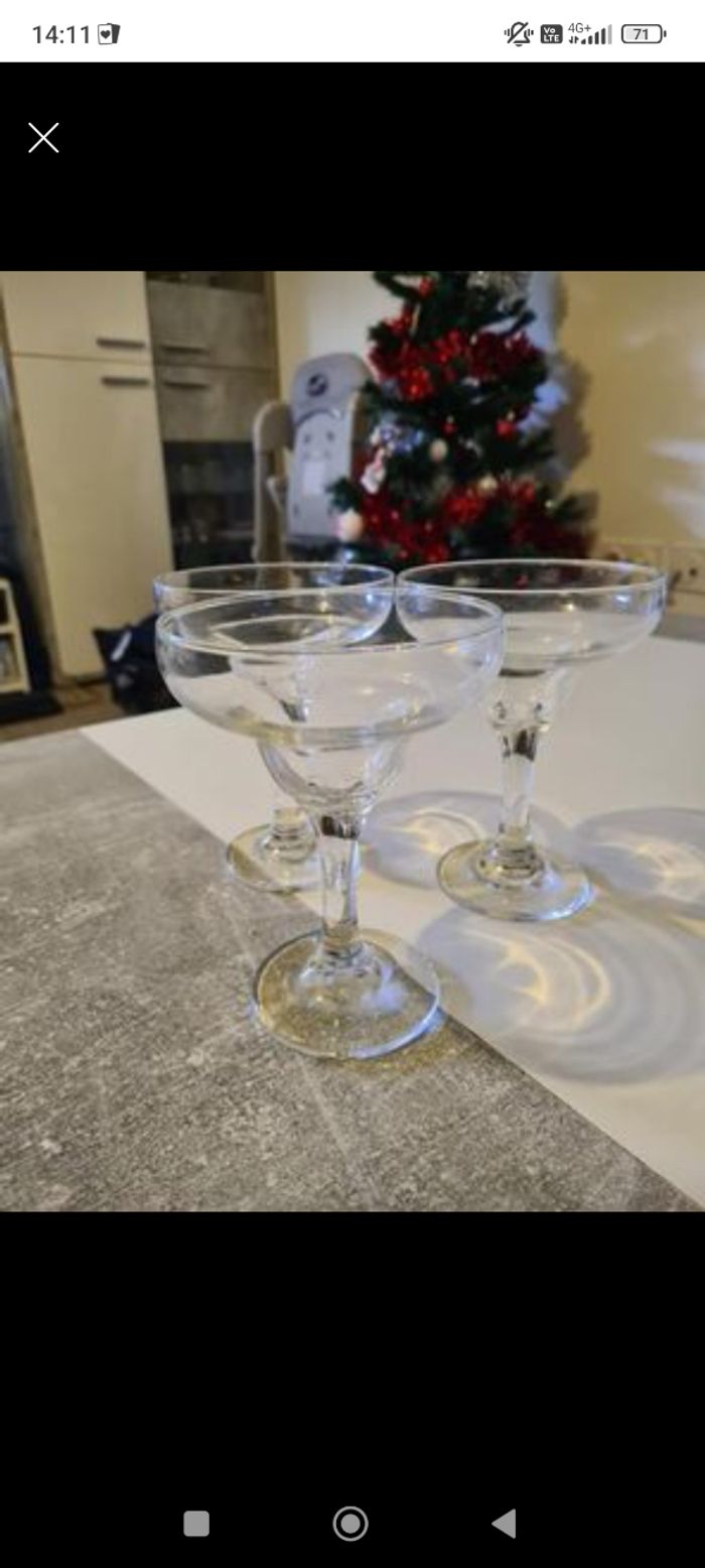 Lots de verres à cocktails