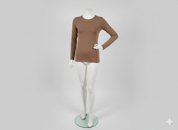 top manches longues marron Taille unique Isodie Paris Neuf juste lavé