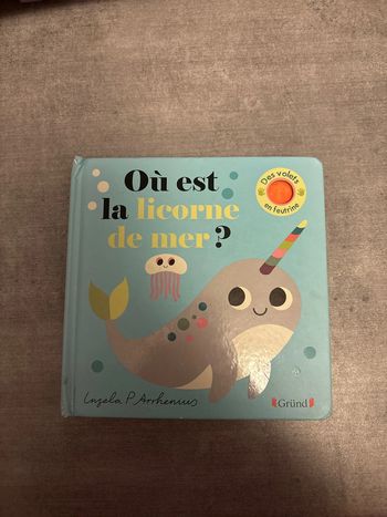Livre où est la licorne de mer