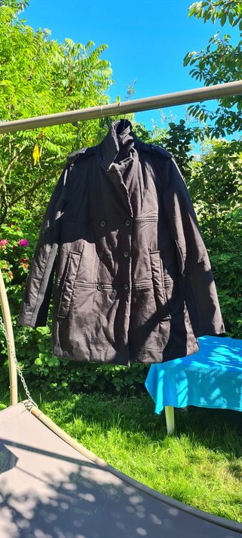 Veste " Kookai"  matelassé noir T 38