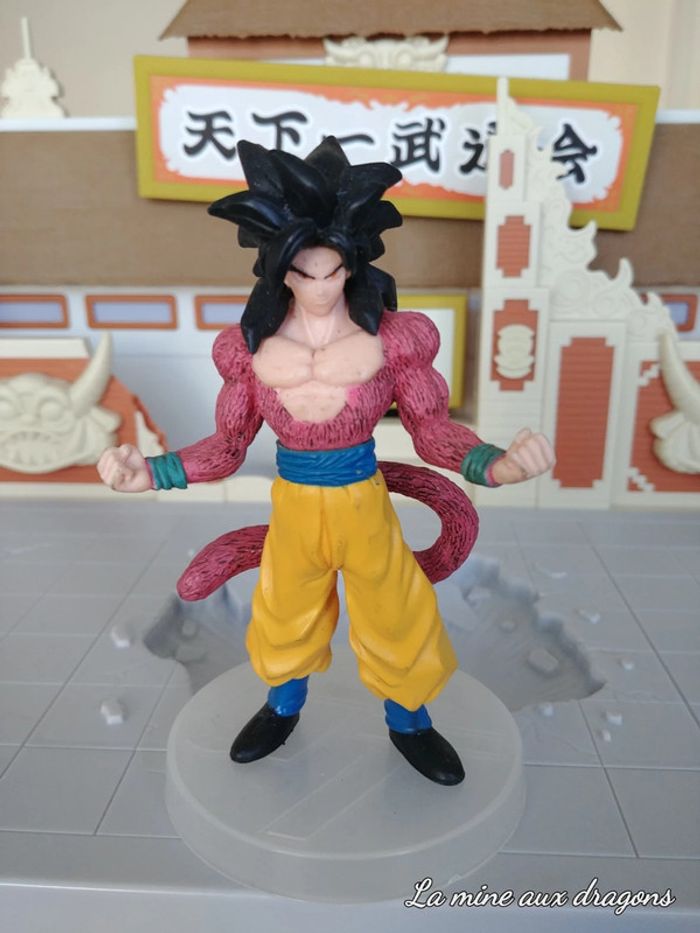 Figurine Dragon Ball Z Real Works DBZ Goku SS4 figure DBZ DBS rare gokou