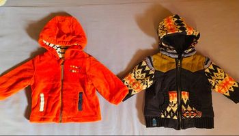 Lot vestes demi saison à zip 
