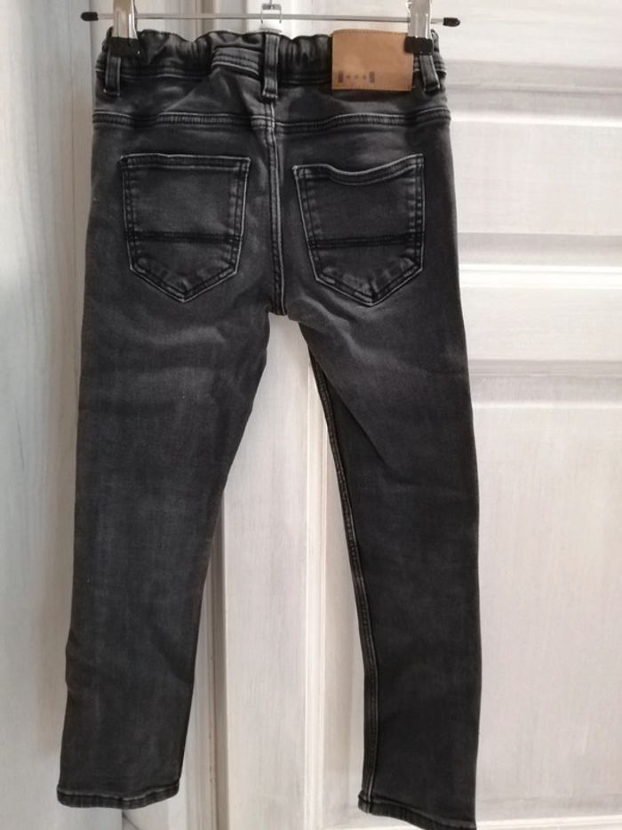 Jean slim garçon tape à l' oeil - photo numéro 5