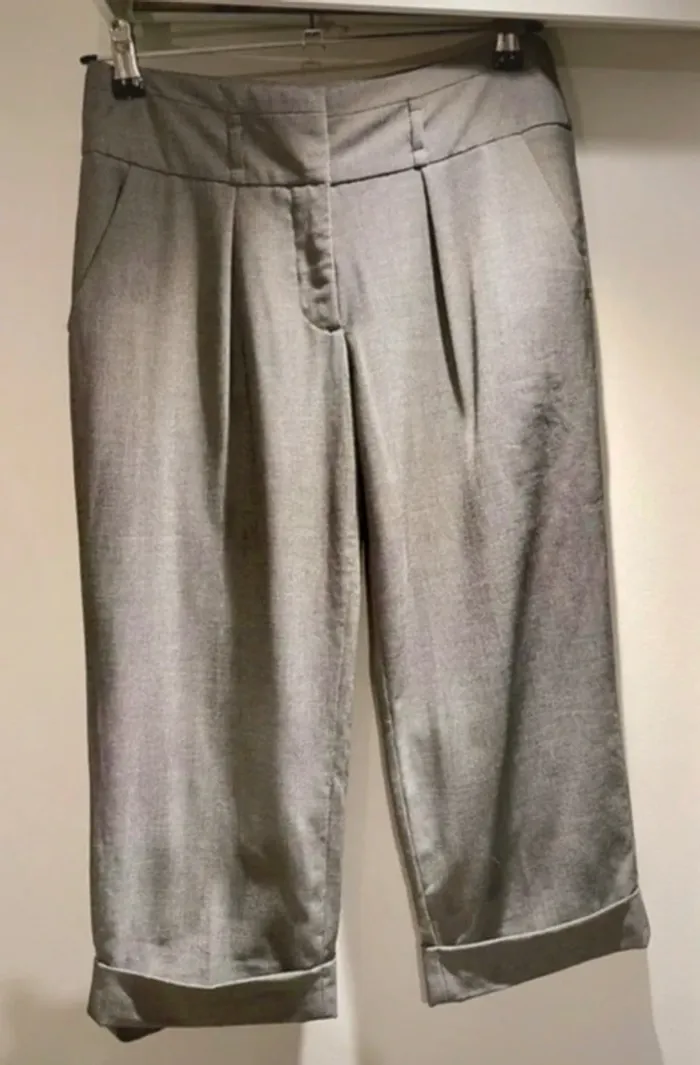 👖 Lot pantalon & pantacourt habillés – Taille 34 👖 - photo numéro 2