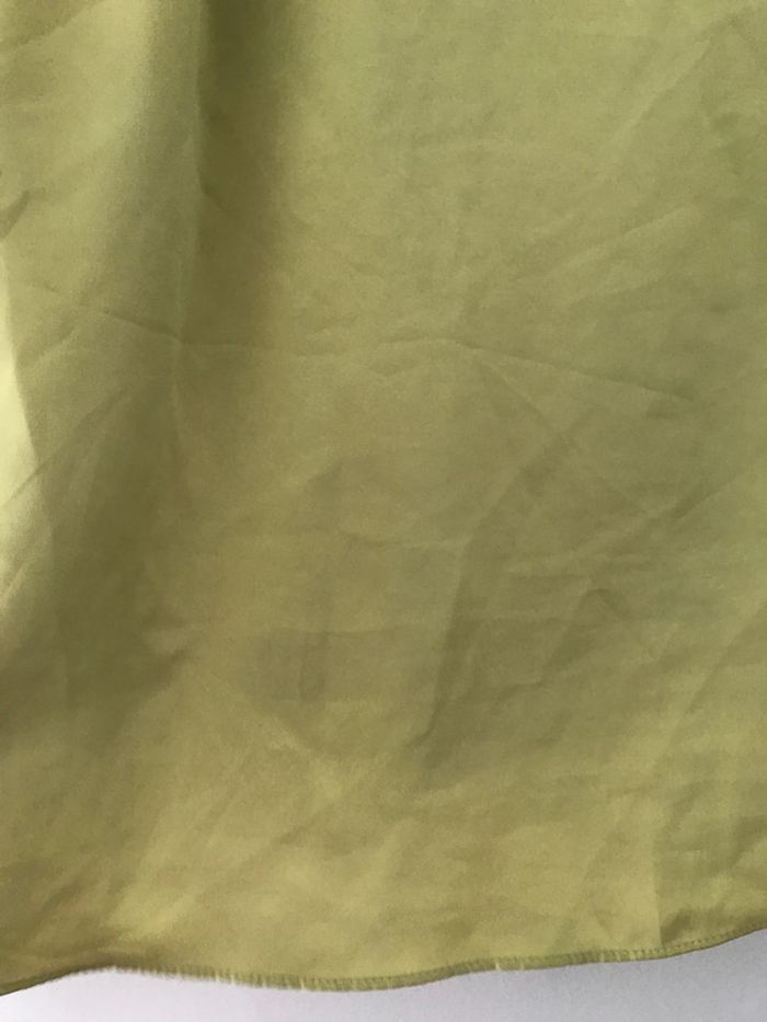 Débardeur top satiné vert anis XL - photo numéro 4