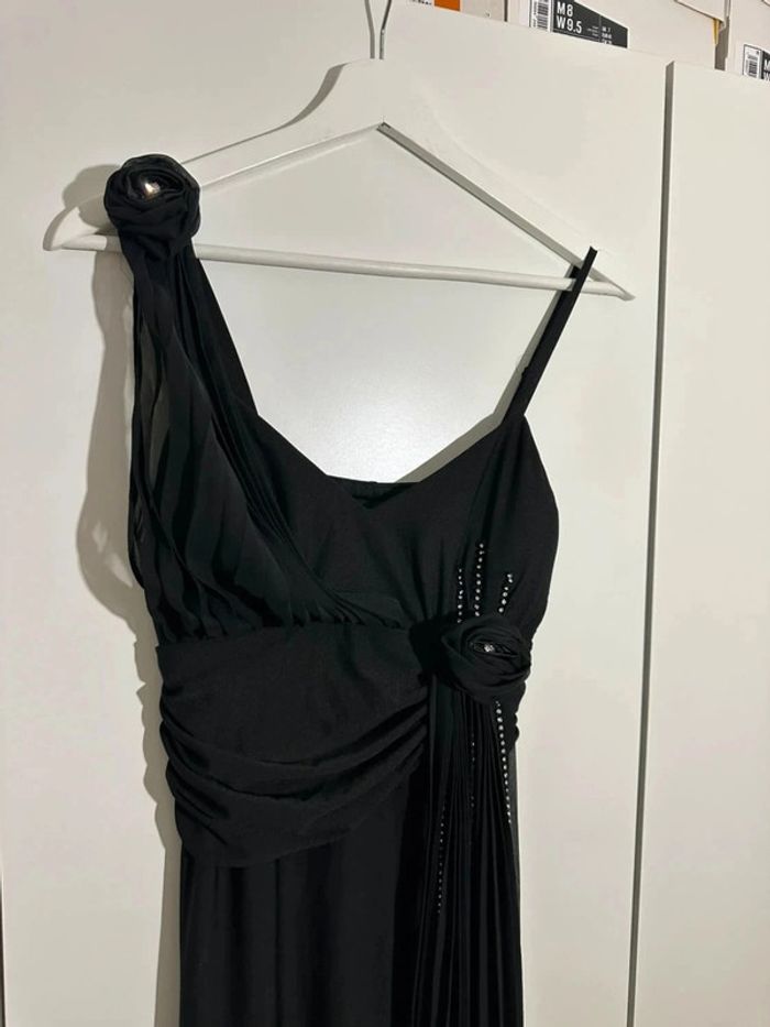 Robe noire pour soirée chic Taille S - photo numéro 3
