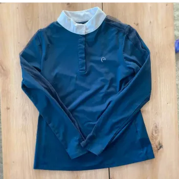 Polo Equi-Theme Bleu Marine – Très  bon  état  – Taille S  (36)