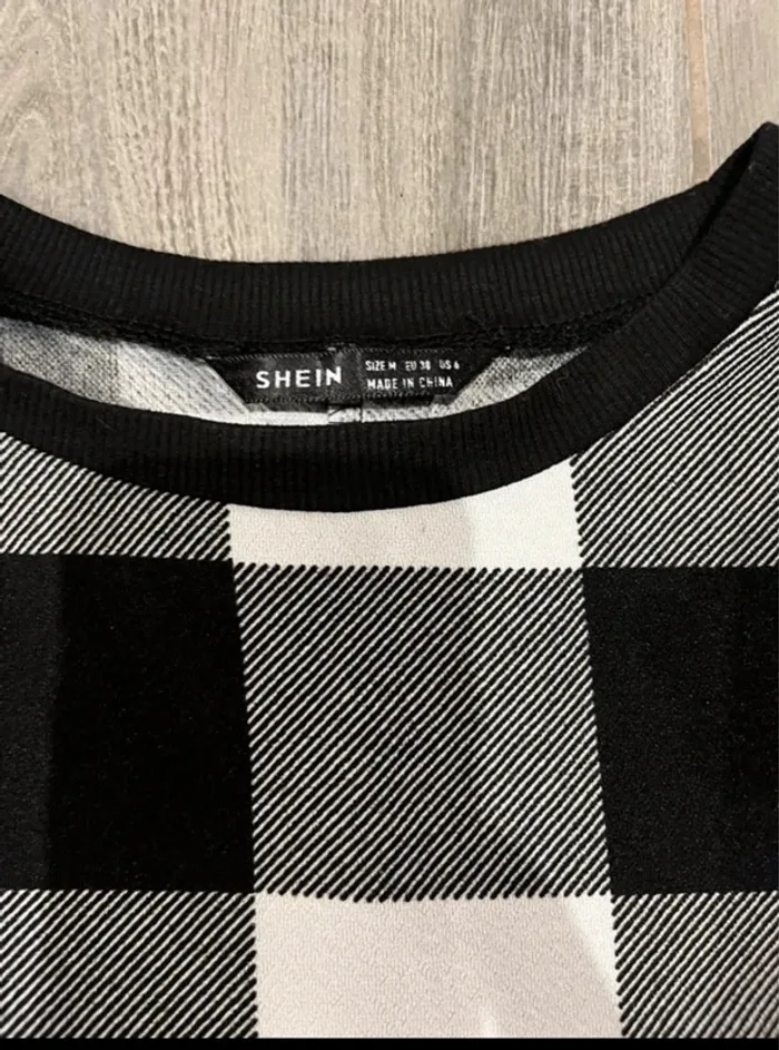 Robe à carreaux ML légère taille M - photo numéro 3