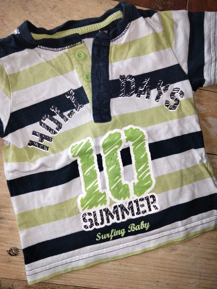 Lot de 3 tee-shirts 18m - photo numéro 2