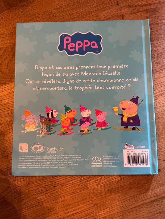 Livre Peppa Pig Peppa fait du ski - photo numéro 2