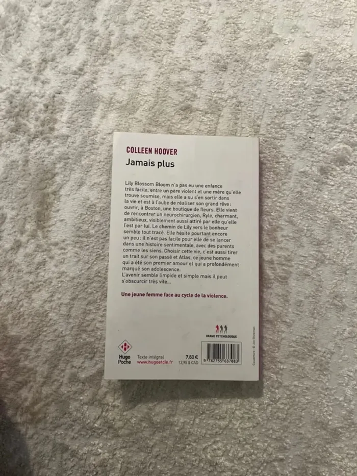 Livre jamais plus - photo numéro 4