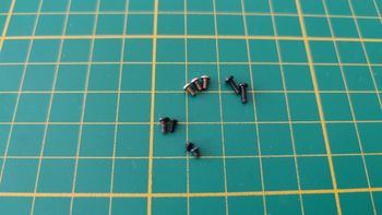 Visserie x9 châssis lentille tête de lecture pièce détachée console de jeux Sony Playstation 1 Ps1 S