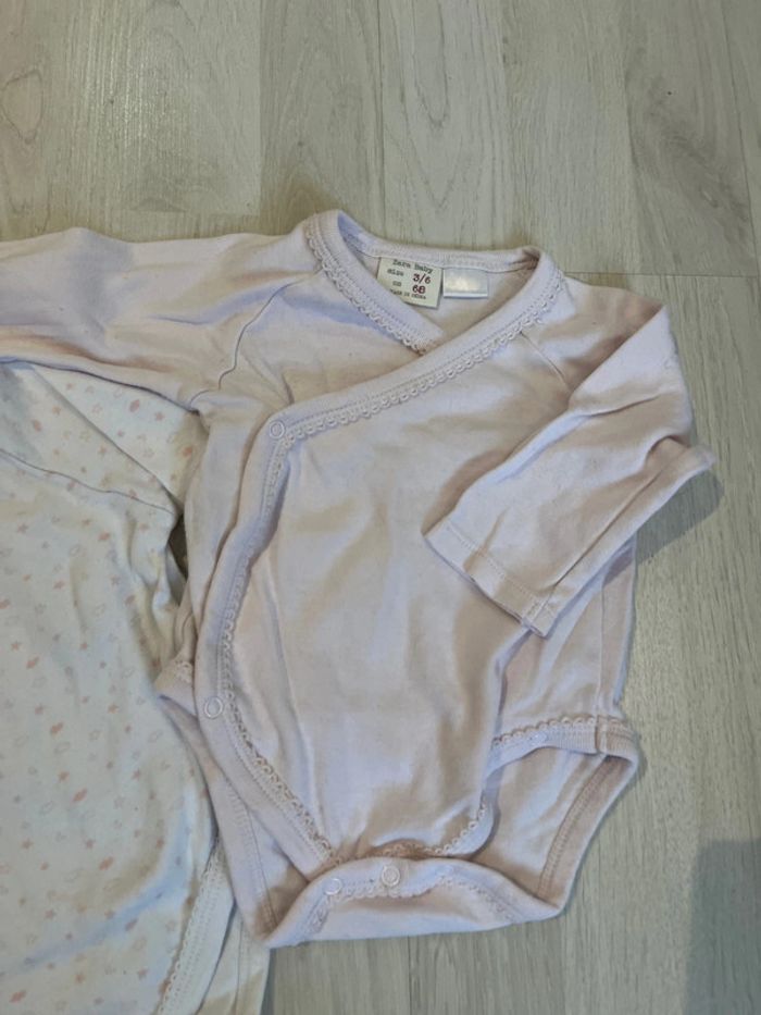 Lot deux body manches longues - photo numéro 3