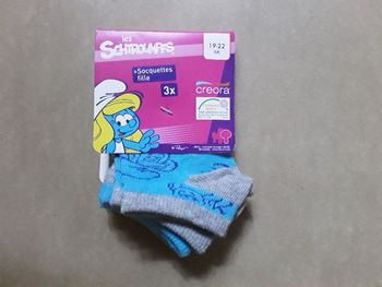 Lot 3 paires socquettes fille 19-22 NEUVES