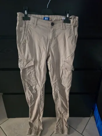 pantalon beige cargo Jack & Jones