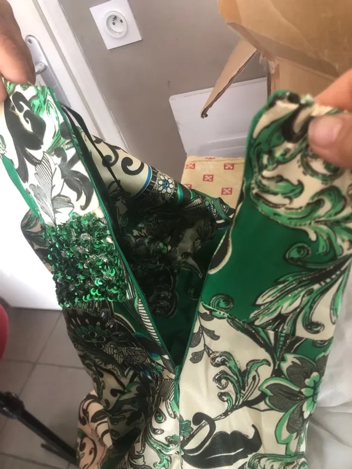 Robe de soirée + boléro T36/38 femme 👗 - photo numéro 13