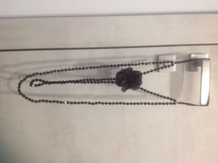 Collier fantaisie long noir - photo numéro 10