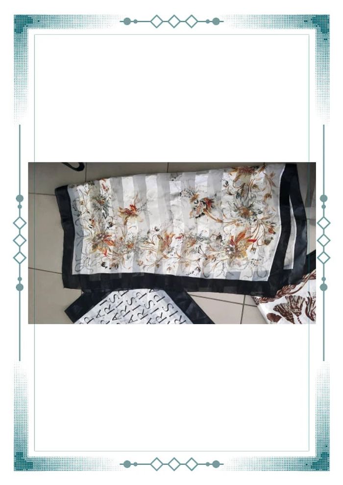 🌸 LOT de 3 foulards - photo numéro 4