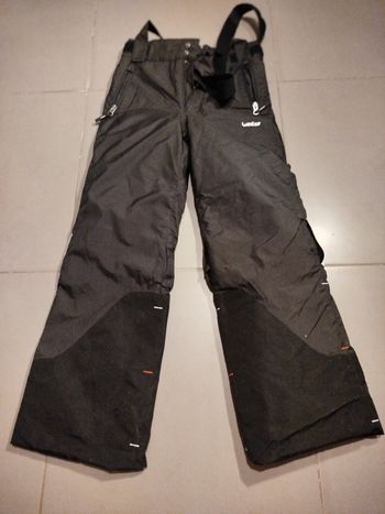 Salopette de ski noir 8 ans marque wed'ze