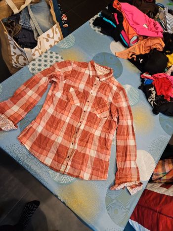 Chemise à carreaux