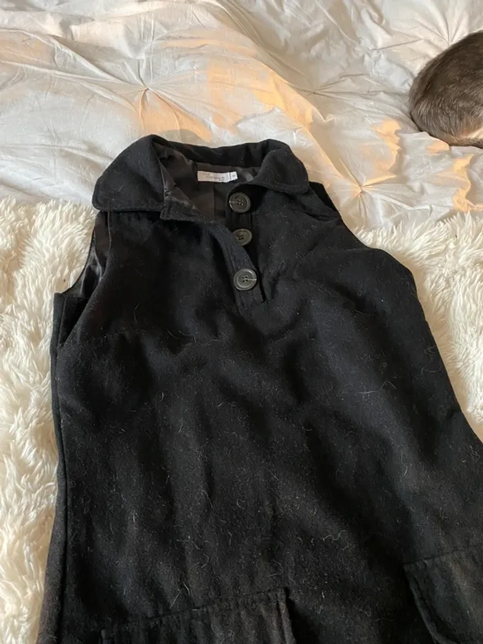 Robe noire style tailleur taille 36 - photo numéro 4