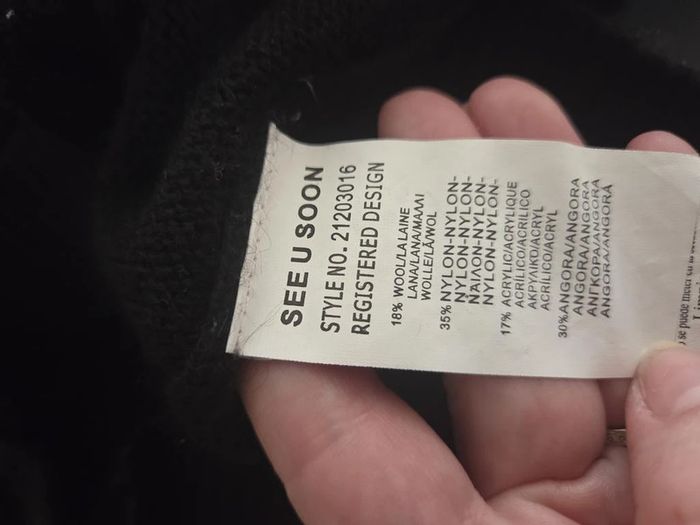 pull See U Soon noir taille M - photo numéro 5