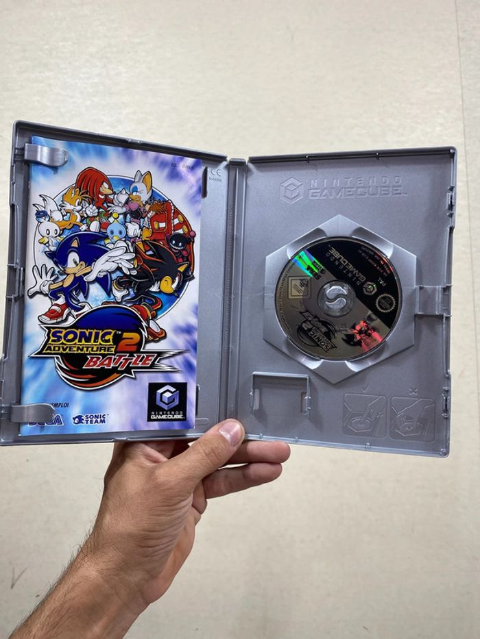 🌀 Sonic Adventure 2 Battle GameCube – version PAL FR complète 🎮 - photo numéro 3