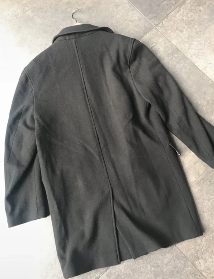 Manteau noir homme taille M - photo numéro 2