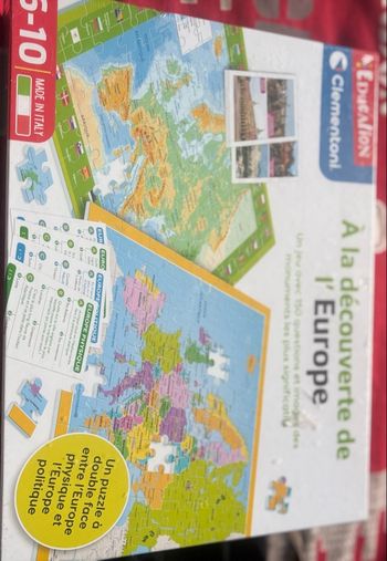 Puzzle sur l Europe 