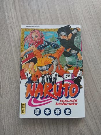 Manga Naruto Mashashi Kishimoto tome 2 en bon état