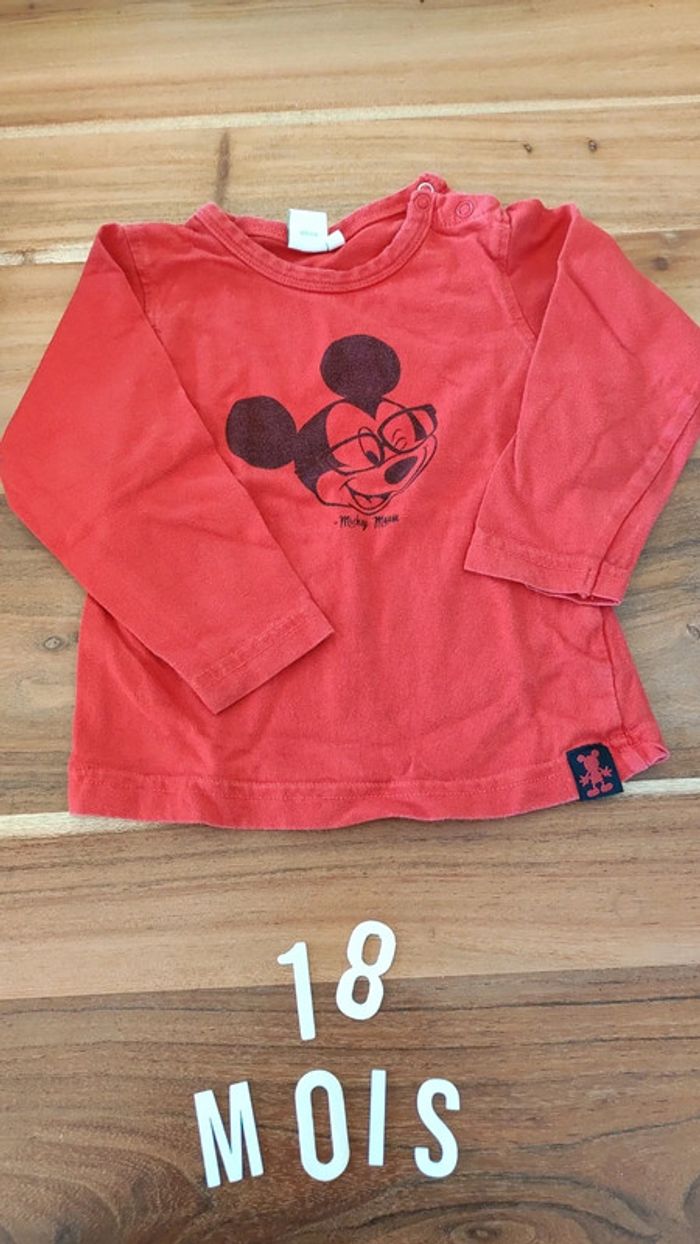 Tee short manches longues