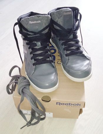 Baskets grises motifs serpent Reebok Fabulista P. 36