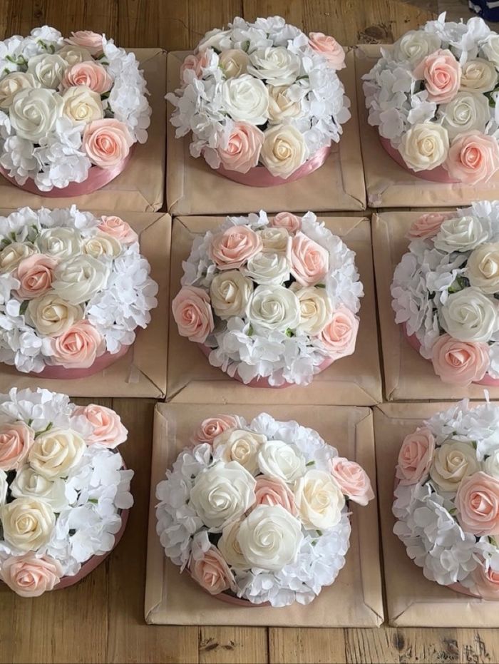 Décoration, fleurs, fait main