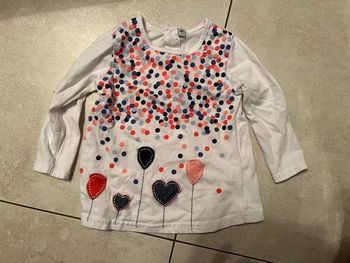 T shirt manches longues fête