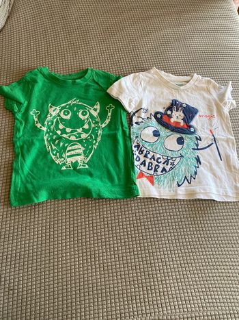 Lot t-shirts polos 18/24 mois