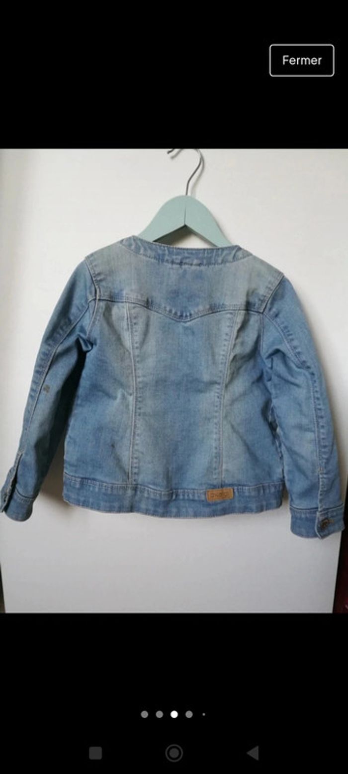 Veste jean 4 ans Okaïdi obaibi - photo numéro 2