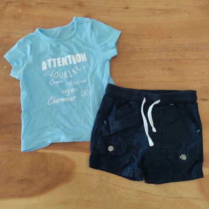 Ensemble été bébé garçon