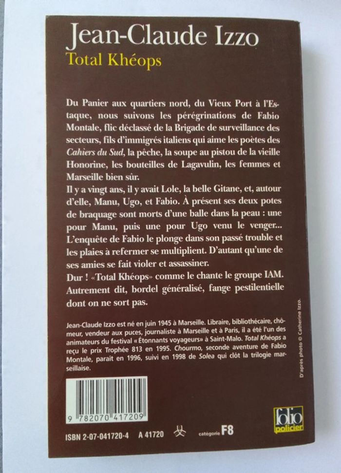Jean-Claude Izzo - Total Khéops - photo numéro 2