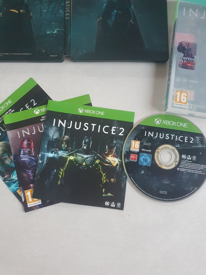 Injustice 2 steelbook xbox one - photo numéro 2