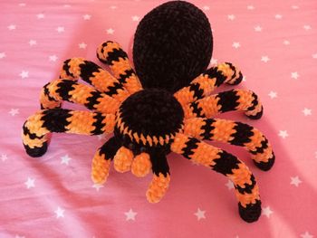 Halloween : araignée au crochet.