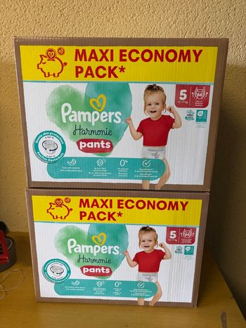 132 couches Pampers Harmonie Pants taille 5