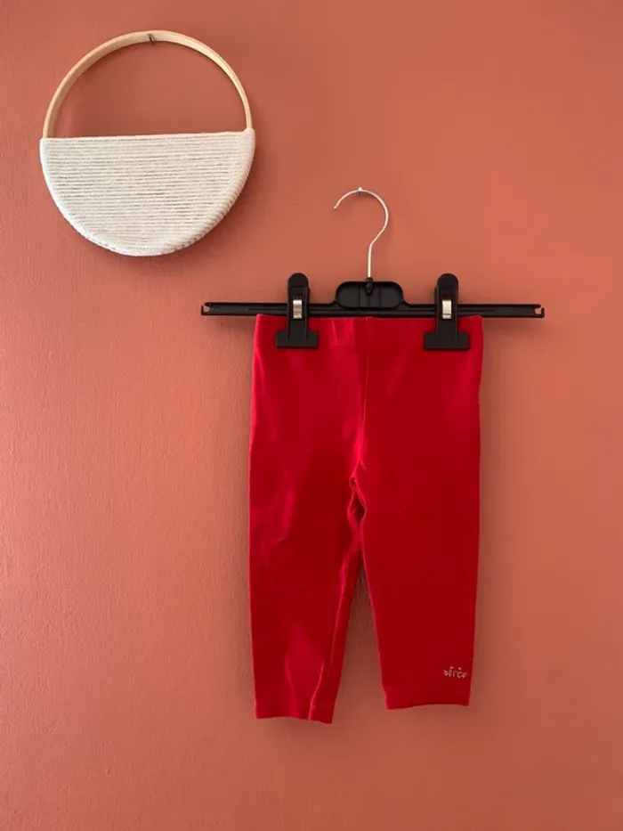 👖 Lot 2 leggings bébé fille – 12 mois - photo numéro 3