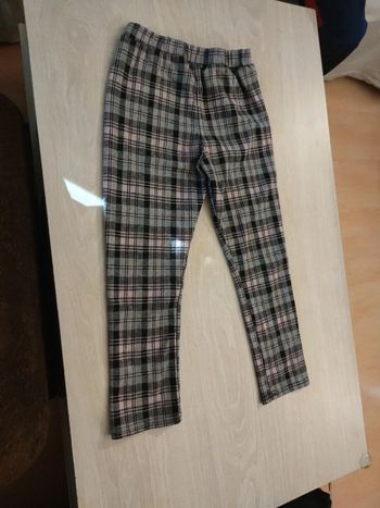 Pantalon a carreaux 7/8 ans