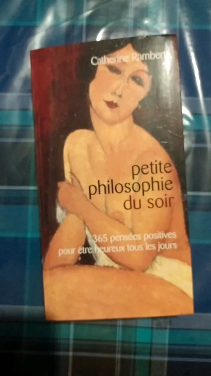 Magnifique livre de chevet : Petite philosophie du soir