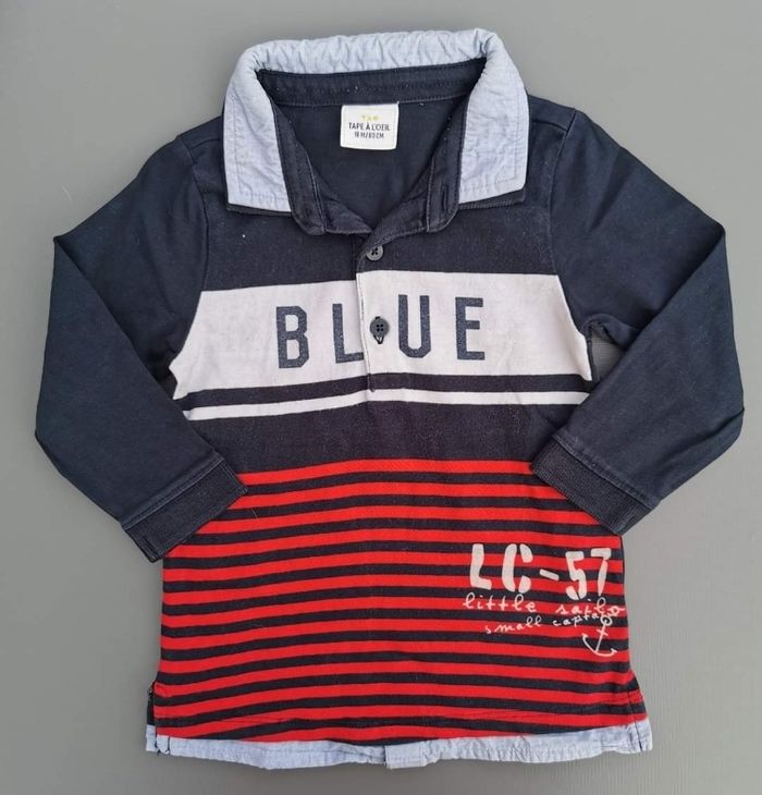 Tee-shirt ml 18 mois garçon tape à l'oeil