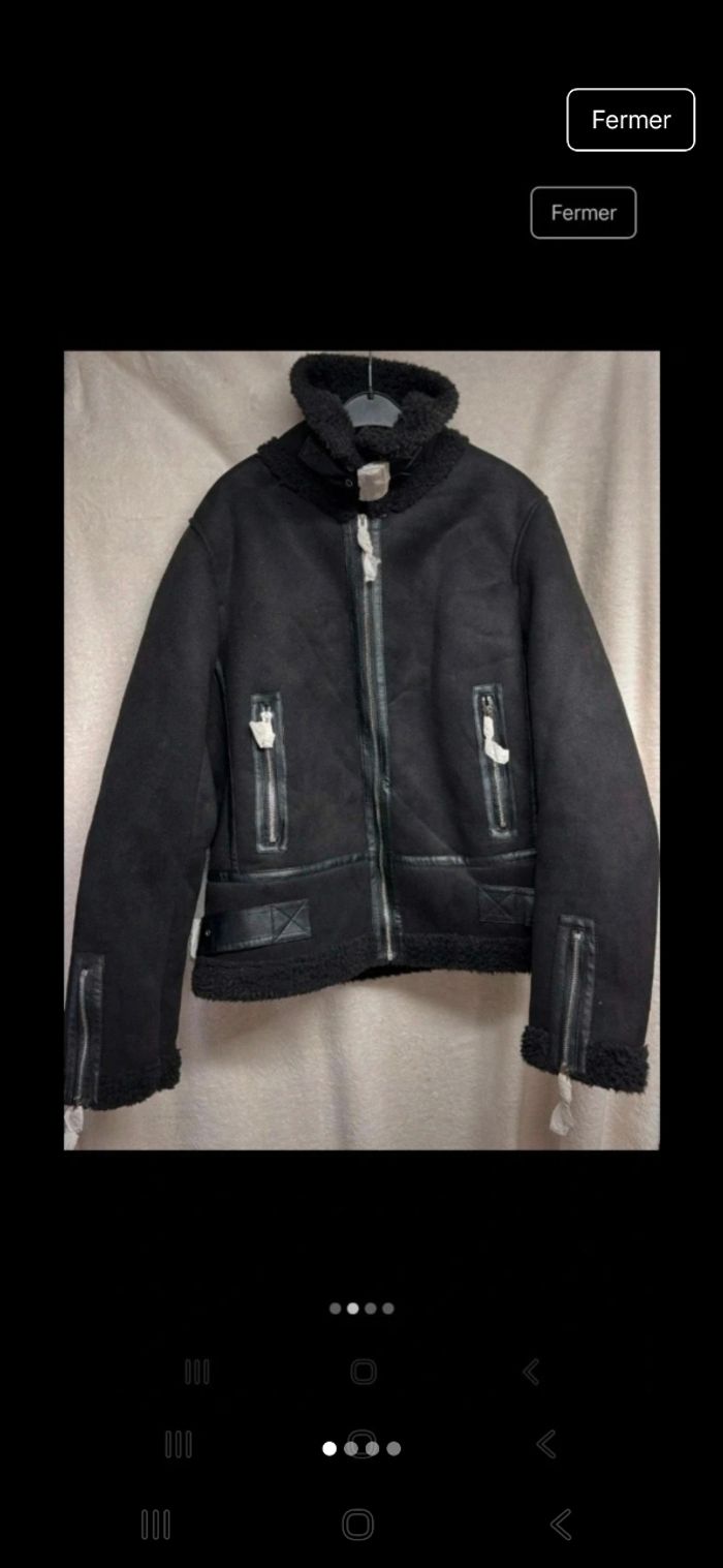 Manteau noir colynn noir tL