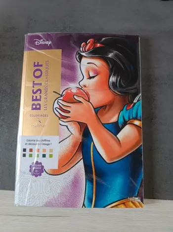 Coloriage mystère Disney les grands classiques