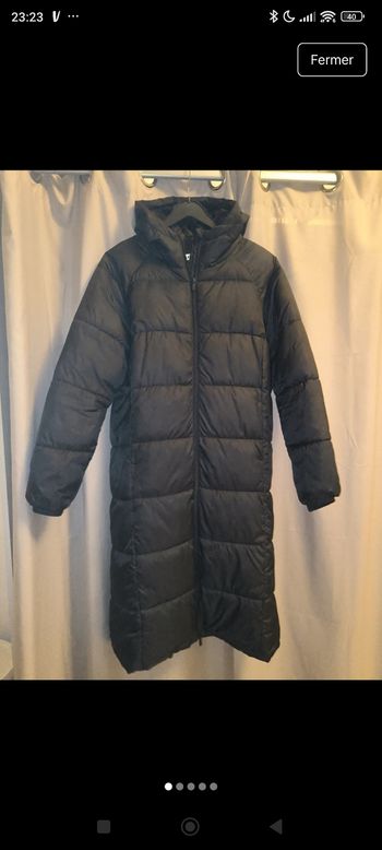 Doudoune longue femme 